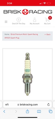 หัวเทียนที่ดีที่สุดBRISK PREMIUM MULTI-SPARK RACING AR10ZS SPARK PLUG จากอังกฤษ Adding product to yo