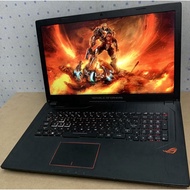 Asus Rog i7 7th Gen High end Gaming Laptop with GTx 1050 Ddr5 4Gb Graphic ssd + 1Tb hdd FHD screen 17.3”