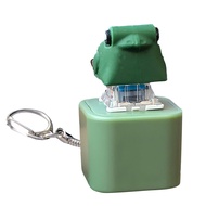 Frog Croaking Fidget Toy Keychain with Lights Rechargeable Stress Reliever Anxiety Sensory Fun Anima