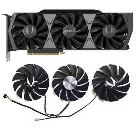 CF9015H12S 4PIN GPU RTX3080 RTX3090 Gpu Fan For Zotac RTX 3070Ti 3080 3080TI 3090 Trinity Oc Video C