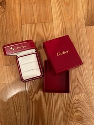 Cartier 婚戒盒