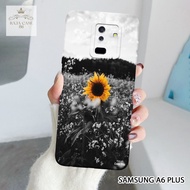 HP Samsung A6 Plus Case - Rajacase - Samsung A6 Plus casing - Flower case Motif - Cellphone protecto