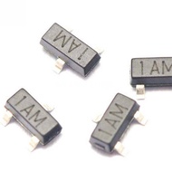 100ชิ้น MMBT3904 2N3904 PMBT3904 LMBT3904LT1G 1AM NPN SMD ทรานซิสเตอร์ SOT-23