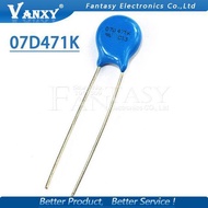100pcs varistor 07D471K 470V piezoresistor 7D471K 07D471