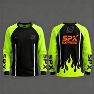 SPX Express Premium Full Screen Printed T-shirt Cainiao Wrapped Delivery Employee Dress New unisex b