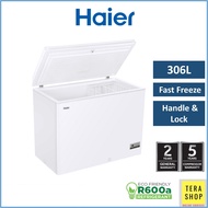 Haier BD-318HEC 306L Chest Freezer Convertible Freezer Fridge Peti Sejuk Beku