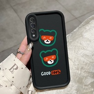 Case For Samsung Galaxy A50 A50s A30s Shockproof Silicone Soft Phone Fashion Bear