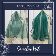 CAMELIA WEDDING VEIL - RIBBON VEIL