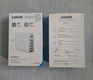 超好用 Anker PowerPort+ 6 快速充電器 30W adaptor QC3.0 usb 6輸出充電差電器 A2063