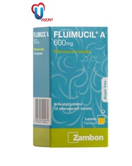 Zambon Fluimucil A 600mg Sugar Free [10 tabs - Exp 2025]