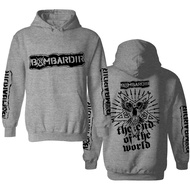 Bombardir The End Punk Band Hoodie Sweater (misty)