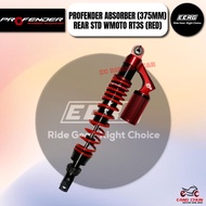 PROFENDER ABSORBER (375MM) REAR STD WMOTO RT3S (RED)