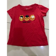 (USED) 8-9Years Padini kids good luck t shirt