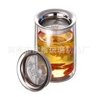 [Hot Sale]Lai Fu Filter and Pot in One Single-person lazy tea brewing station High borosilicate glas