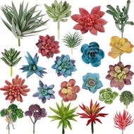 YGBG Home Garden Decoration DIY Bedroom Fake Plants Artificial Succulents Plants