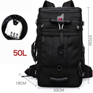 2022 KAKA 50L Men Climbing Backpack Travel Bag Hiking Bag for Travel Rucksack Oxford Cloth Large Bac