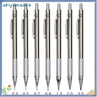 AKIYAMAMIO Mechanical Pencil, Sketch Comics Design Metal Automatic Pencil, Creative 0.3/0.5/0.7/0.9/
