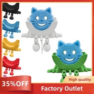 7PC Cute Hanging Sponge Holder with Drainage 3D Printed Sponge Holder for Kitchen Sink, Funny Sponge