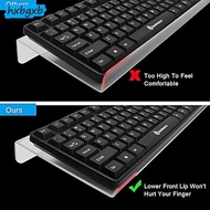HXBGXB Transparent Color Non-slip Keyboard Tray For Improved Gaming Performance Keyboard Riser For Gaming Transparent Color