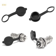 【KUKU*】 Aviation Connector Plug Cover GX12 GX16 GX20Circular Connector Protective Sleeve