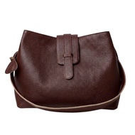 Bernie Leather - Premium Genuine Cowhide Bag Original - Shoulder Bag Wanita Milled Leather - Eliska 
