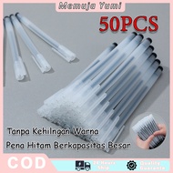 50PCS Pens 1 Pack Large Capacity and Durable 0.5mm Gel Pens Standard Ballpoint Pens
