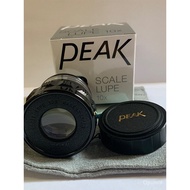 PEAK PEAK Magnifying Glass 10 Times 15 Times 20 Times 22 Times 30 Times 50 Times 100 Times with Scal