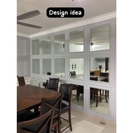 Grand Mirror Bevel Wall Deco (450mm x 450mm)