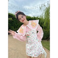 BLT brand 2-Piece Set Rabbit Overalls