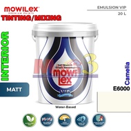 Cat Tembok Interior Mowilex EMULSION VIP 20L E6000 Camelia 20 Liter