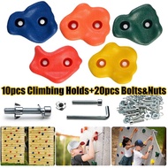30pcs/set DIY Rock Wall Holds of Climbing Holds Kids Rock Climbing Holds Rock Wall Climbing Kit