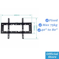 Full set with screw universal Fixed 40" 63" 65" 80" Wall Mount tv bracket holder 70 inch