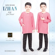 * New Arrival * Kurta IZHAN Kanak-Kanak Lelaki Plain by Bee stylish