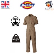 Terbaru [Durasafe] DICKIES WD2299 Coverall Short Sleeve- Khaki