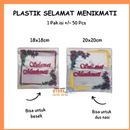 [Ceria] Samir Opp Plastic Enjoy 18x18 20x20 Contents 50 Pcs