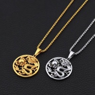 VIRAL LARGE 3D DRAGON PENDANT NECKLACE FOR MEN AND WOMEN