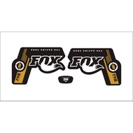 FoX fork sticker Decal for shox bicycles