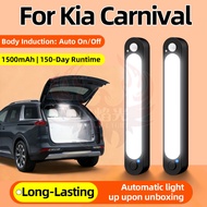 For Kia Carnival Car Trunk Light Reading Light Interior LED Lamp Magnetic Sensor Auto On Off No Dril