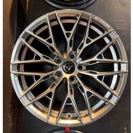 K-II YZ923 17INCH 18INCH 19INCH FLOW FORMED 5H120/112/114.3 BW/HBW NEW SPORT RIM (PRICE FOR 1 SET)