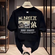 KATUN MLBREEZE NYDesign tnf University T-Shirt 100% cotton T-Shirt, for men and women and Wanita, wi