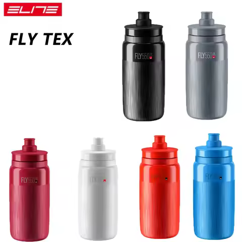 ELITE Kettle FLY TEX Bicycle Kettle Ultra Light Road Bike Mountain Bike Kettle Cycling Water Bottle 