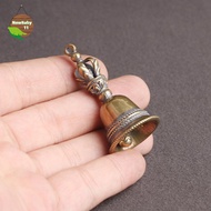 NBBY Retro Copper Bell Wind Chimes Brass Crafts Die-casting Falling Wind Chimes Tibetan Bronze Bell 