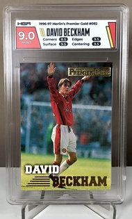DAVID BECKHAM ROOKIE CARD 🐐 GRADED การ์ดสะสมฟุตบอล ⚽️ EPL RC Manchester United 🇬🇧 แมนเชสเตอร์ยูไนเตด ⚽️