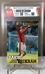 DAVID BECKHAM ROOKIE CARD 🐐 GRADED การ์ดสะสมฟุตบอล ⚽️ EPL RC Manchester United 🇬🇧 แมนเชสเตอร์ยูไนเตด ⚽️