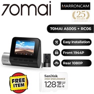 70mai Dash Cam Pro Plus A500s + RC-06