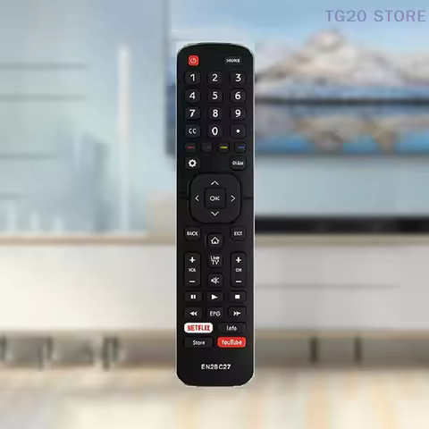 1Pcs Hisense Smart LCD LED TV Remote Control With Netflix YouTube For H32A5840 H43AE6030 H32B5600 H3
