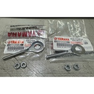 Original HLY 2pcs set YAMAHA LC135 FI V8 DRIVE CHAIN ADJUSTER PULLER Free NUT 4pc -BDK-F5388-00 LC 1