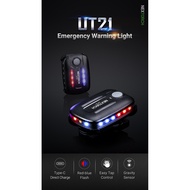 Nextorch UT21 Blue & Red Signal Light with White Light Warning light flash