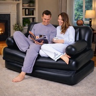BESTWAY Sofa Bed 5 in 1 Multifunction Inflatable Air Bed Double Seat Air sofa Outdoor Camping Space 