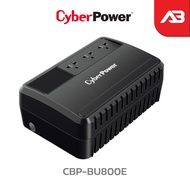 CYBERPOWER เครื่องสำรองไฟ UPS 800VA/480W รุ่น CBP-BU800E (ICT SPEC)
